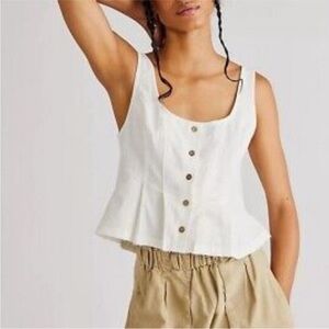 Free People Brie Corset Top Endless
Summer White